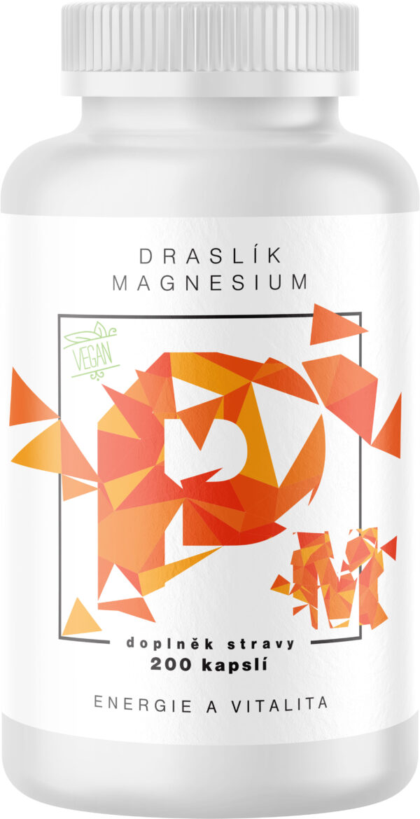 BrainMax Draslík Magnesium, Draslík citrát + Horčík malát, 200 rastlinných kapsúl