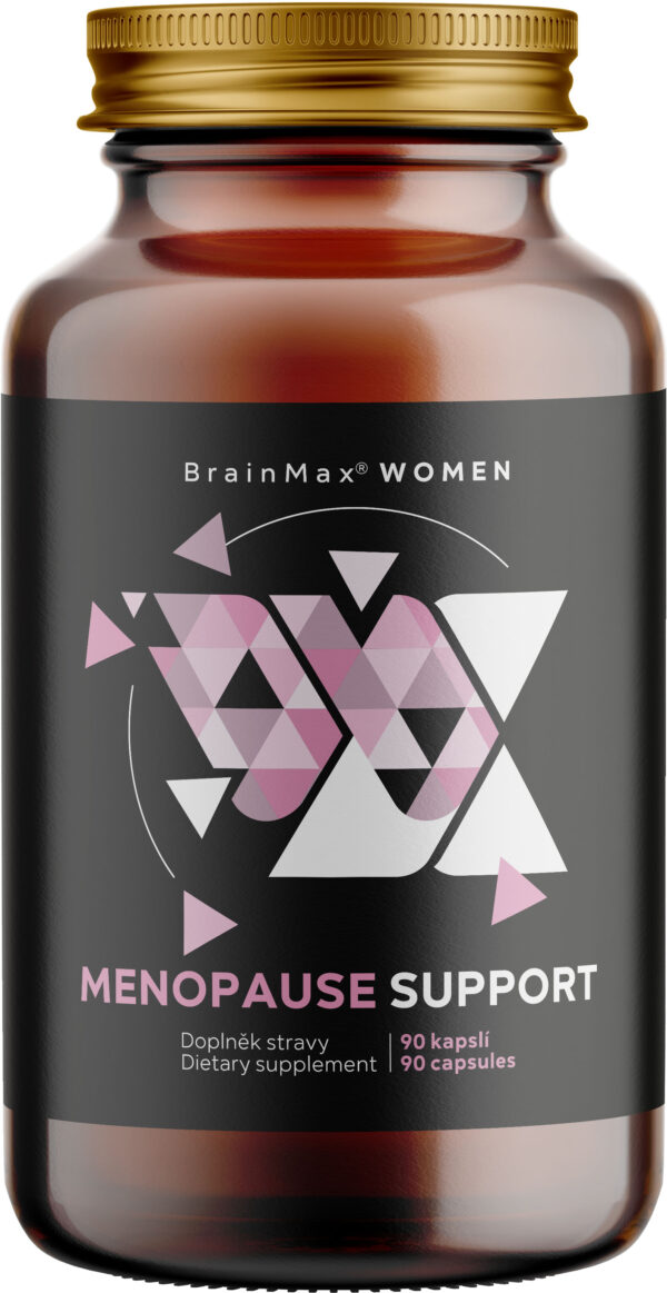 BrainMax Women Menopause Support, podpora při menopauze, 90 rostlinných kapslí